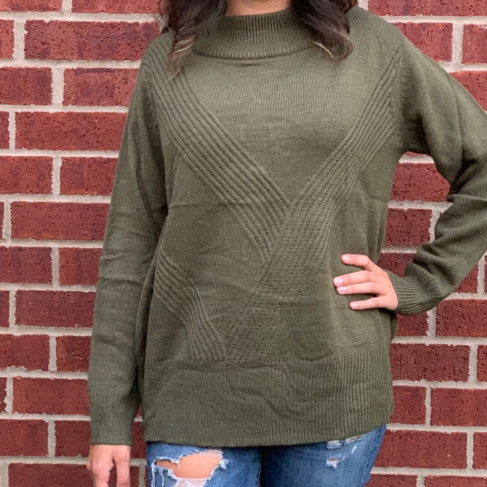 2/35SALE Green sweater